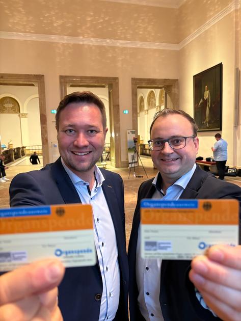Foto: MdL Josef Heisl und MdL Stefan Meyer